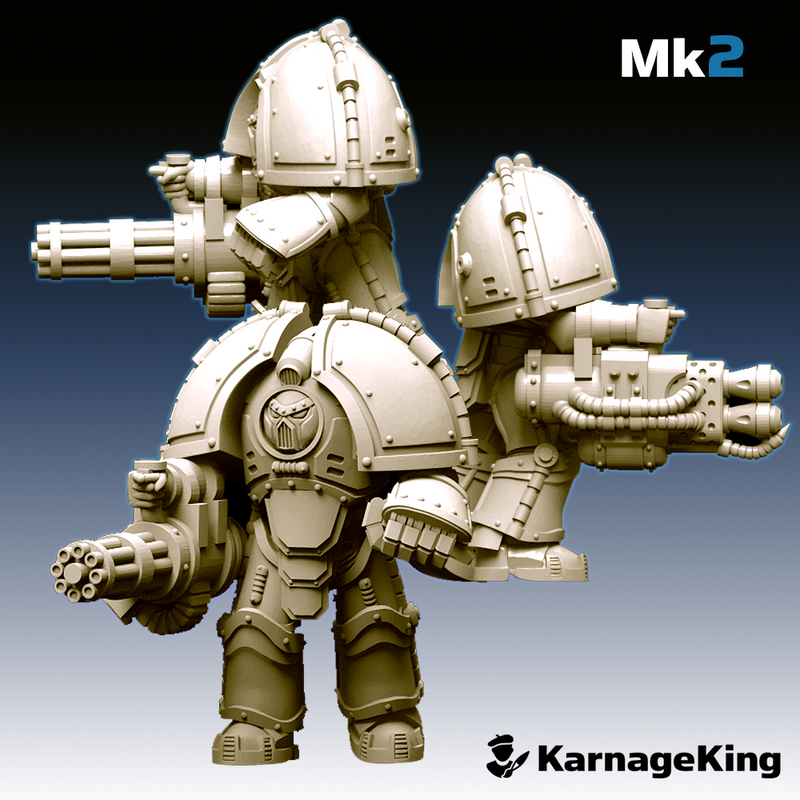 5x Saturnus Terminator Mk:2 Crusader Squad