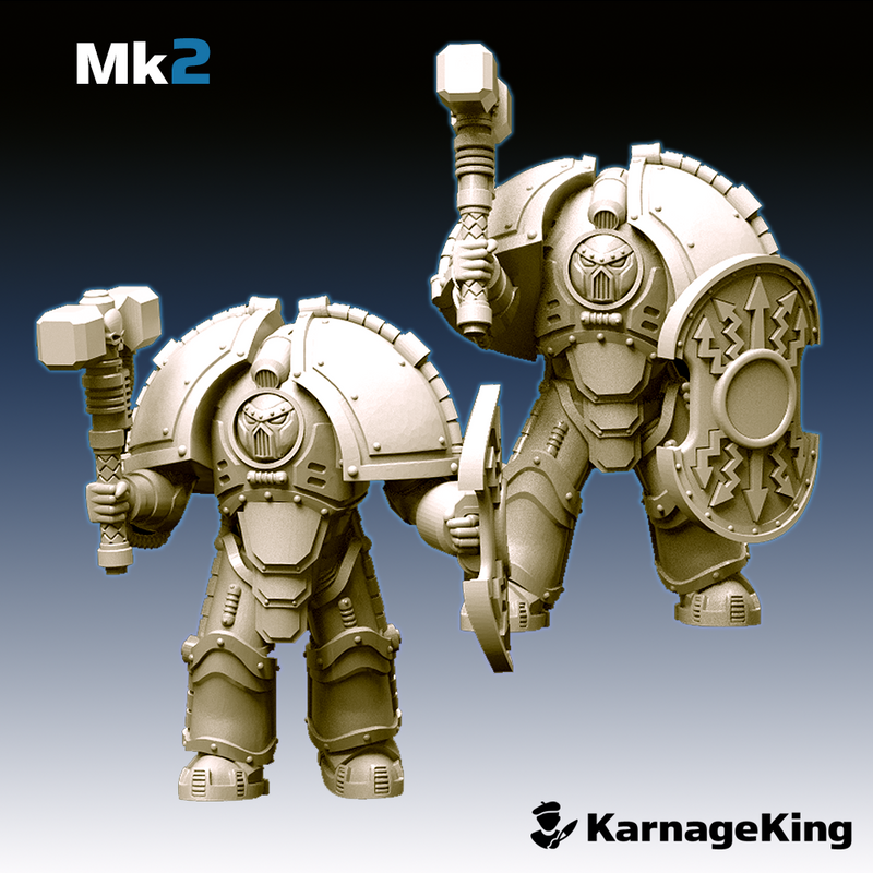 5x Saturnus Terminator Mk:2 Defender Squad