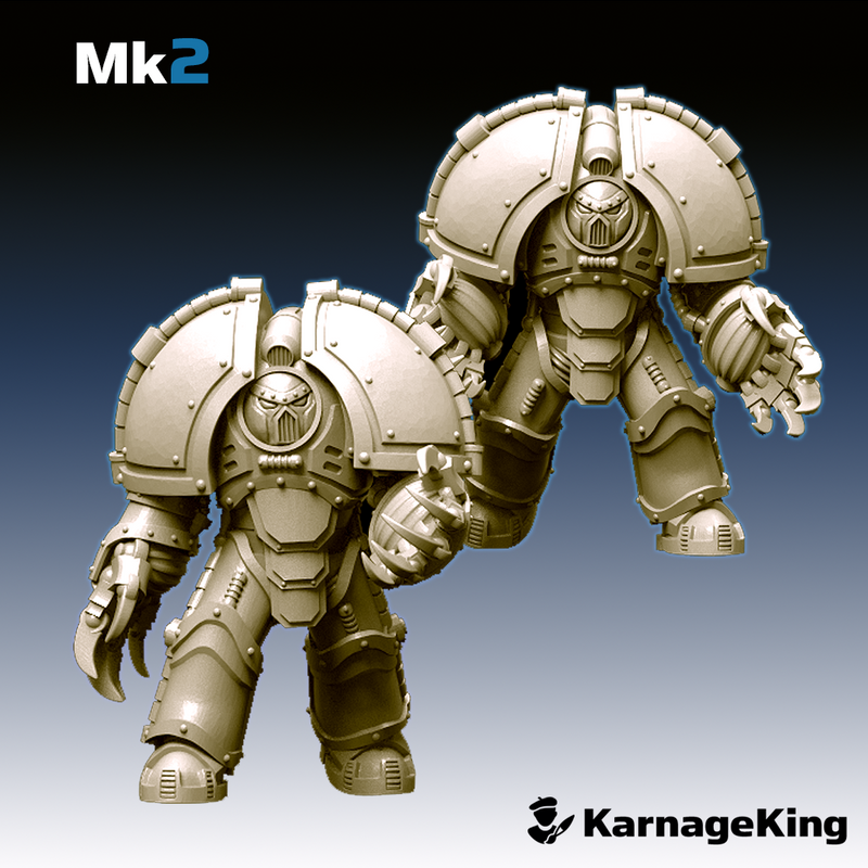 5x Saturnus Terminator Mk:2 Invader Squad