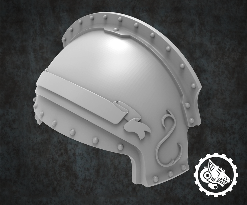 Custodian Knight - Scrolled Univ. Shoulder Pad(s)