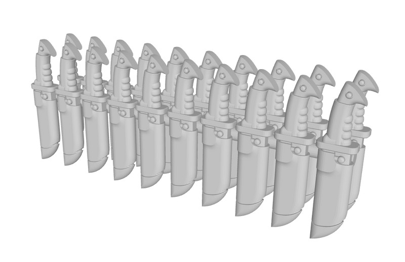 20x Energy Blade: Fang (Sheathed)