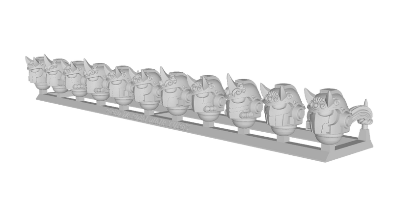 11x RW Shikoro Helmets - Demon Hunters
