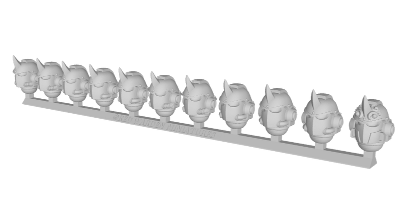 11x RW Shikoro Helmets - Demons