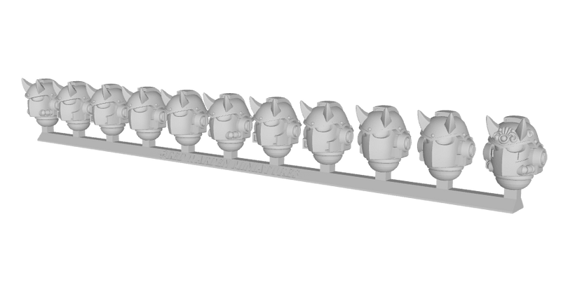 11x RW Shikoro Helmets - Devils