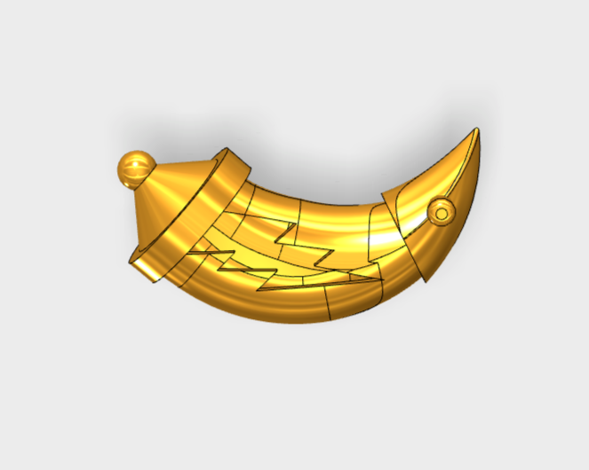 Vegaram (Squat) Powder Horns