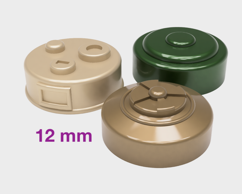 18x Standard - Land Mines : Set 1