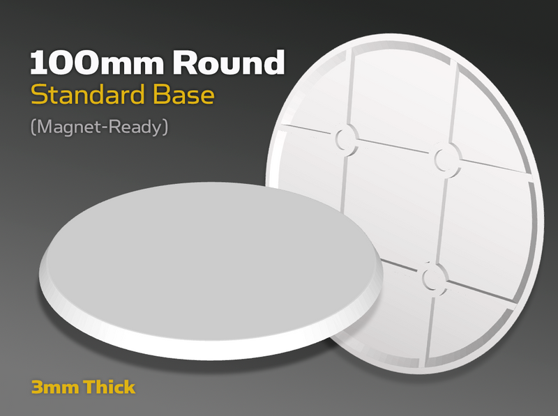 Blank : 100mm Standard Round Bases