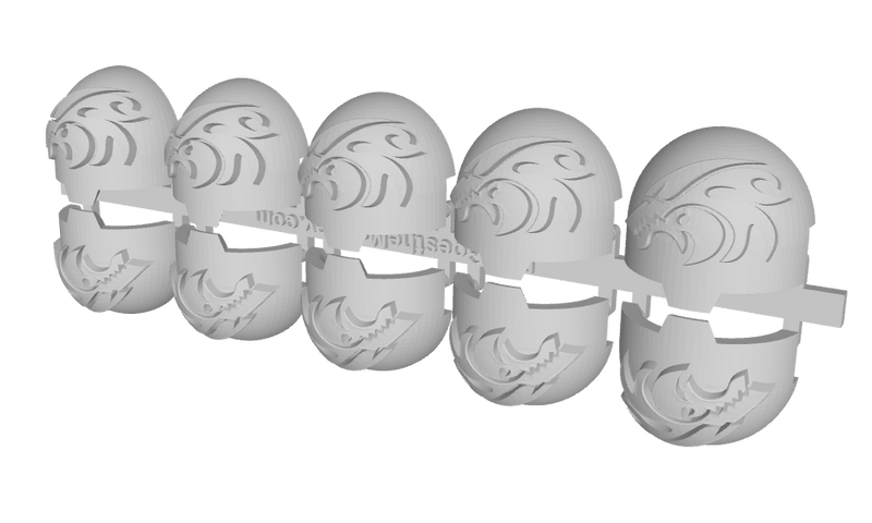 10x Flame Wolf - T:10a Indomitus Prime Pads