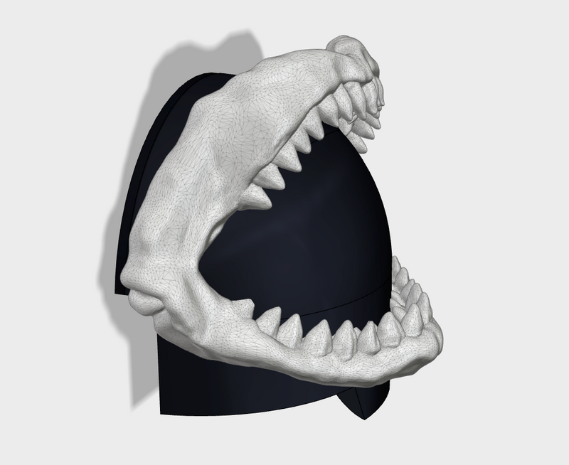 10x Great Shark Jaw - T:10a Indomitus Prime Pads