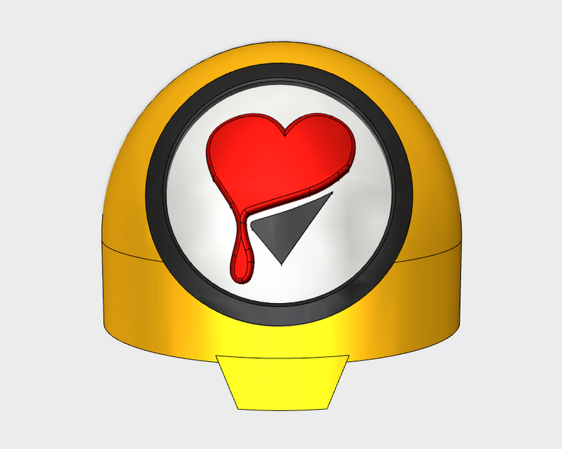 10x Lamented Heart - 10th Ed. Terminator Prime Pads