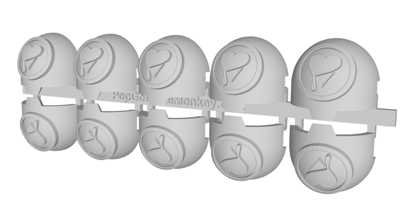 10x Lamented Heart - 10th Ed. Terminator Prime Pads
