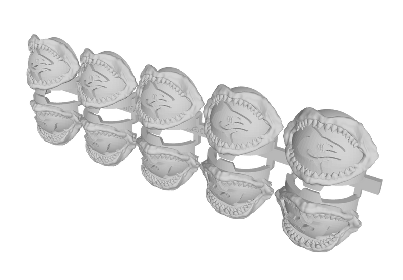 10x Mako Jaws (R)- T:10a Indomitus Prime Pads