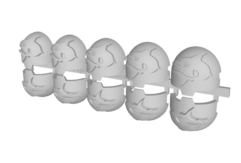 10x Makodons - T:10a Indomitus Prime Pads