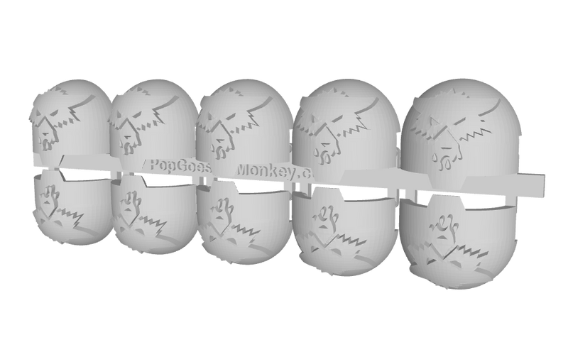 10x Redmaws - T:10a Indomitus Prime Pads
