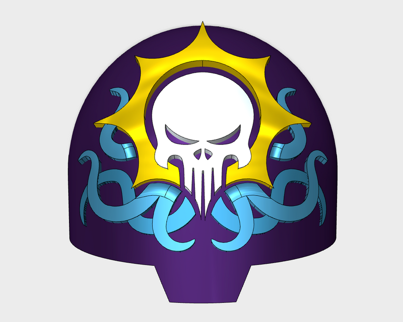10x Skull Flayer - 10th Ed. Terminator Prime Pads