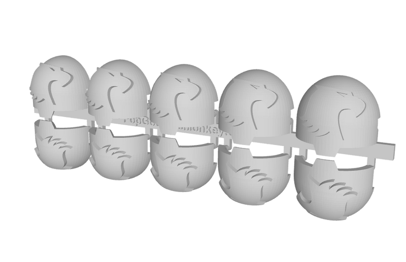10x Stoic Raptors (R) - T:10a Indomitus Prime Pads