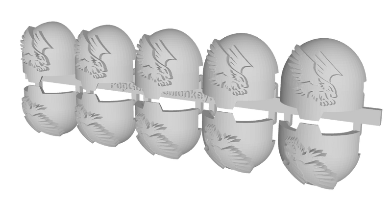10x Strike Eagles (R) - 10th Ed. Terminator Prime Pads