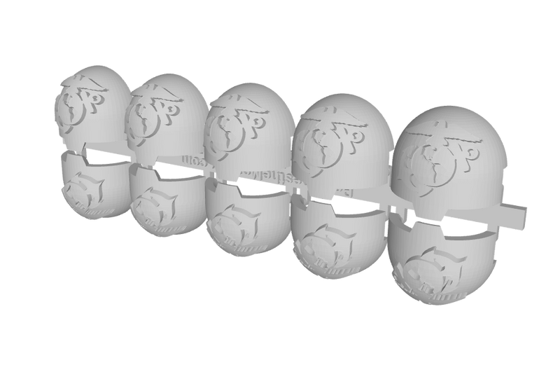 10x USMC - T:10a Indomitus Prime Pads