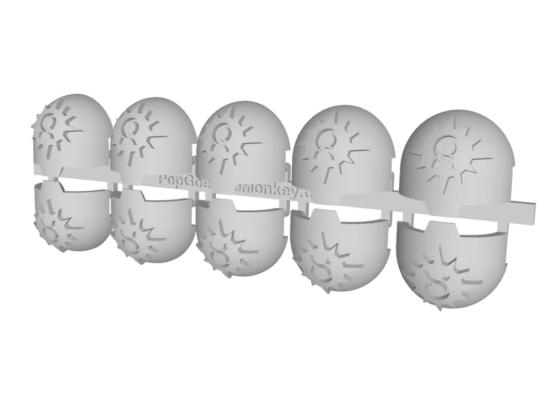 10x Auroran Suns - T:10a Indomitus Prime Pads