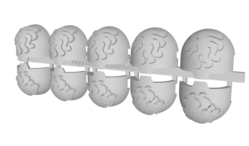 10x Celestial Lions - T:10a Indomitus Prime Pads