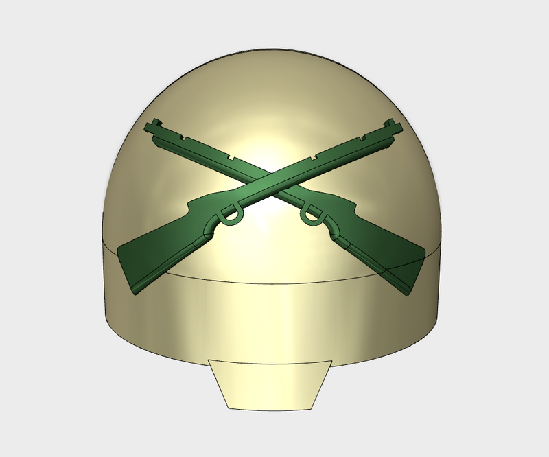 10x Crossed Rifles - T:10a Indomitus Prime Pads