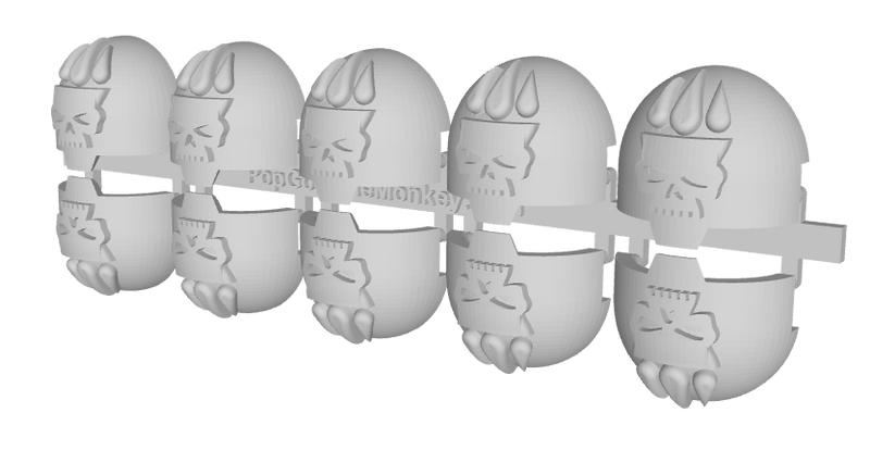 10x Crown of Blood - 10th Ed. Terminator Prime Pads