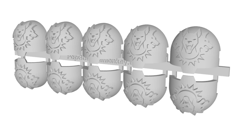 10x Hounds of Tartarus - T:10a Indomitus Prime Pads