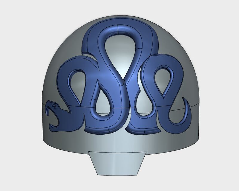 10x Iron Snakes - T:10a Indomitus Prime Pads