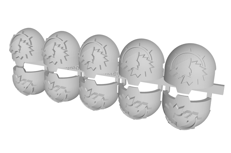 10x Midnight Hunters - T:10a Indomitus Prime Pads