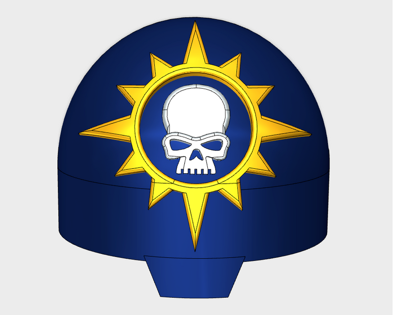 10x Nova Skulls - T:10a Indomitus Prime Pads