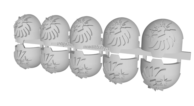 10x Phoenix Sons - T:10a Indomitus Prime Pads