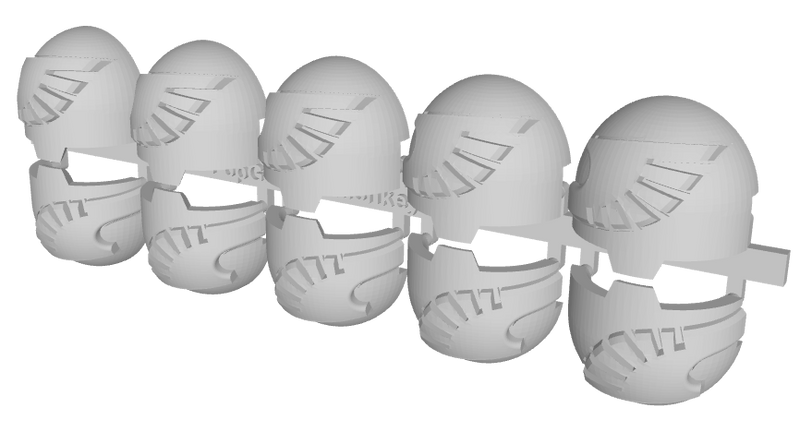 10x Silver Hawks (L) - 10th Ed. Terminator Prime Pads
