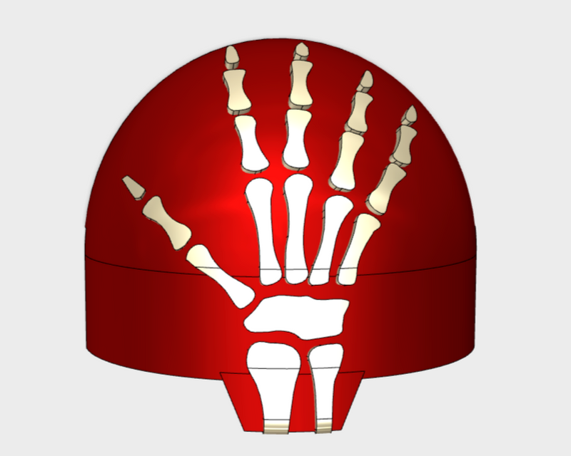 10x Skeletal Hand R - T:10a Indomitus Prime Pads