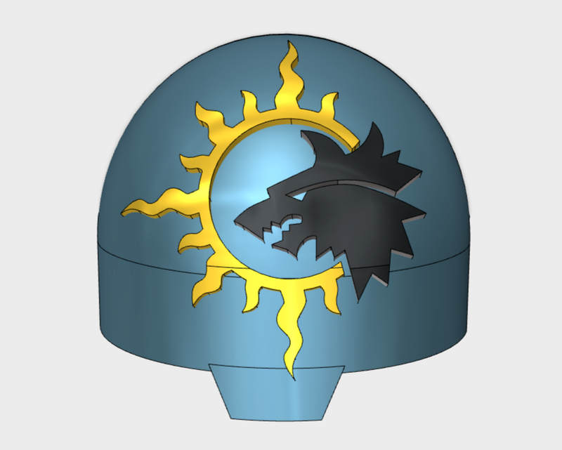 10x Sun Wolves - T:10a Indomitus Prime Pads