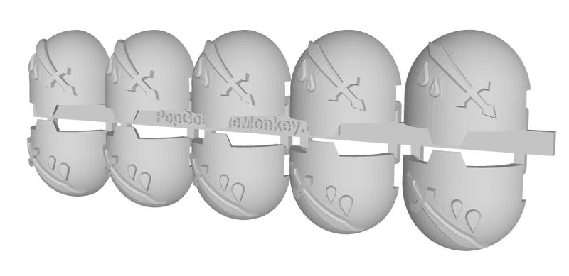 10x Weeping Swords - 10th Ed. Terminator Prime Pads