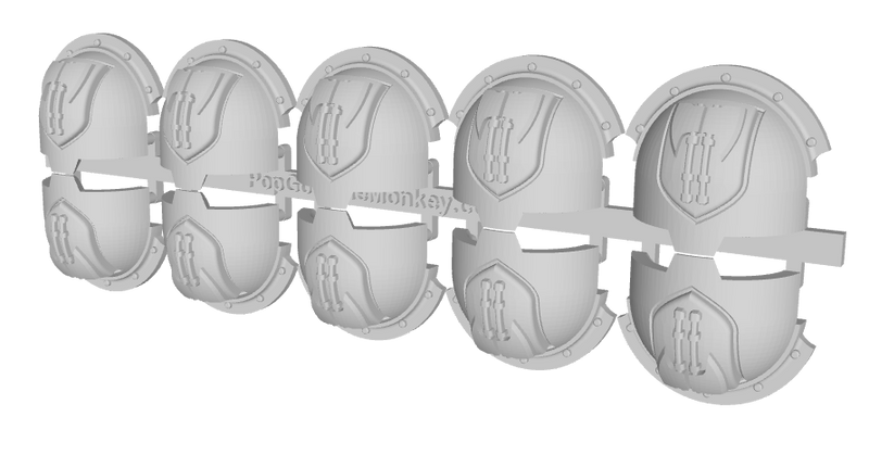 10x Executioners - 10th Ed. Terminator Ridged Pads