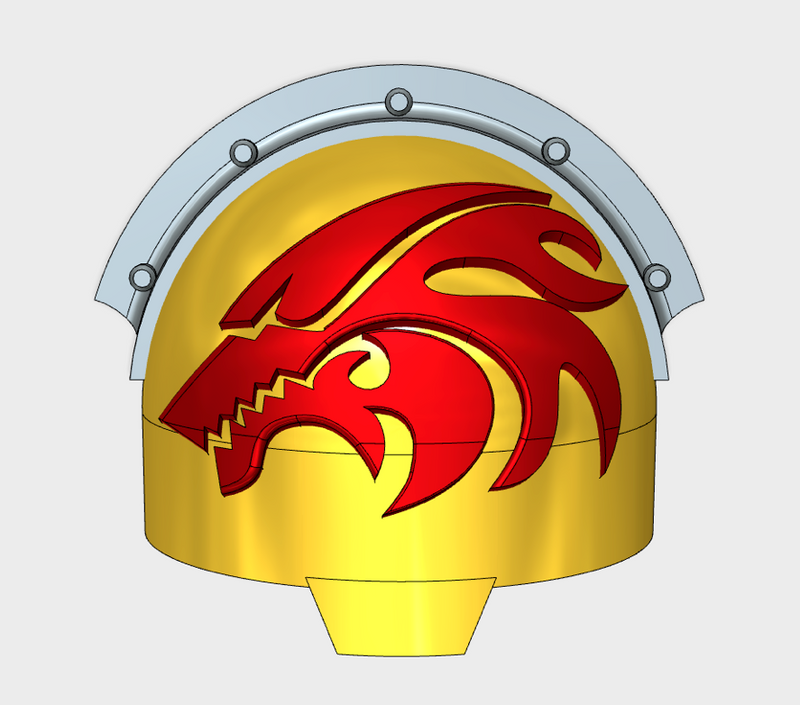 10x Flame Wolf - T:10b Indomitus Prime Pads