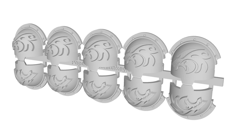 10x Flame Wolf - T:10b Indomitus Prime Pads