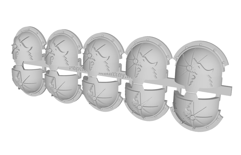 10x Howlers - T:10b Indomitus Prime Pads