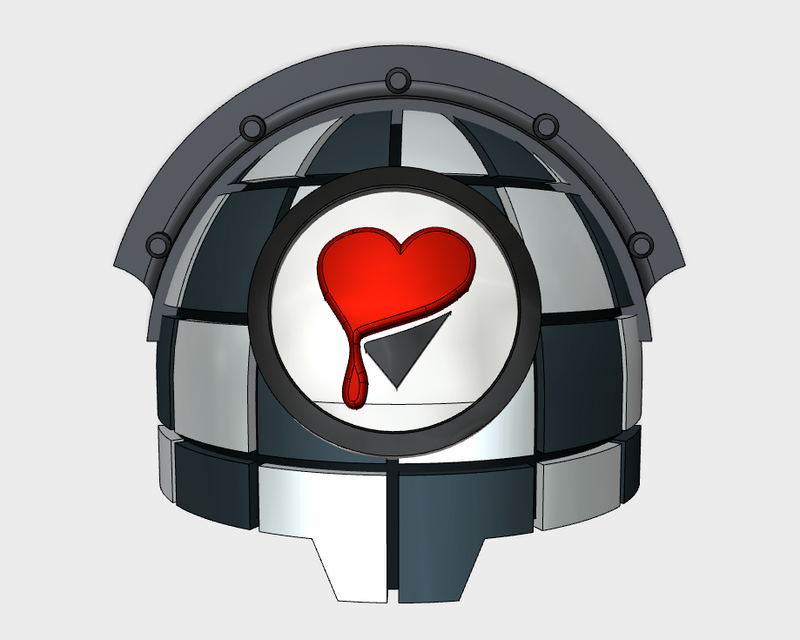 10x Lamented Heart 2 - 10th Ed. Terminator Ridged Pads