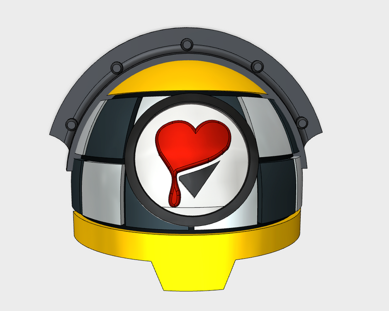 10x Lamented Heart 3 - 10th Ed. Terminator Ridged Pads
