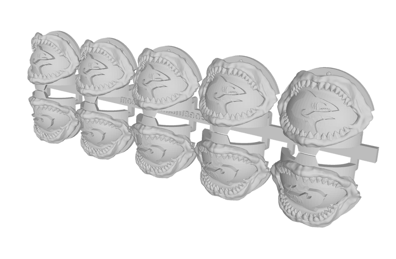 10x Mako Jaws (R)- T:10b Indomitus Prime Pads