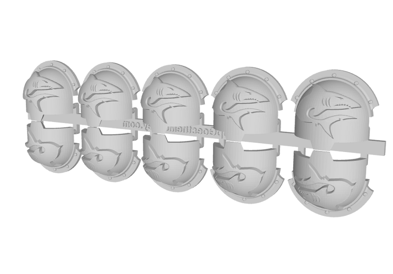 10x Makodons (R)- T:10b Indomitus Prime Pads