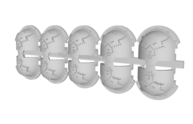 10x Redmaws - T:10b Indomitus Prime Pads