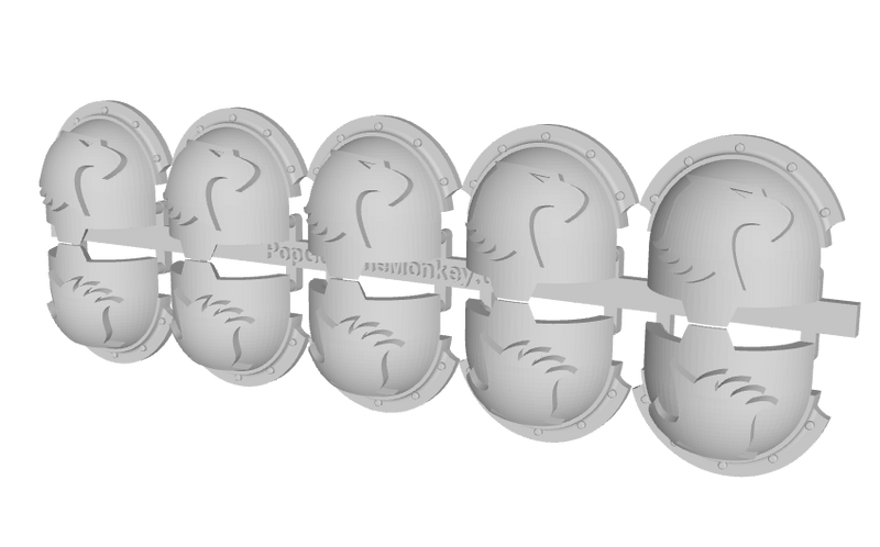 10x Stoic Raptors (R) - T:10b Indomitus Prime Pads