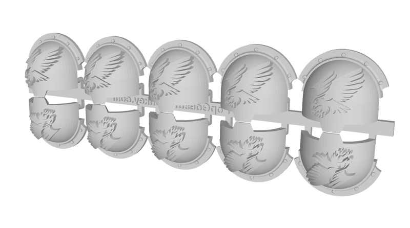 10x Strike Eagles - 10th Ed. Terminator Ridged Pads