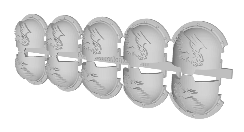 10x Strike Eagles (R) - 10th Ed. Terminator Ridged Pads