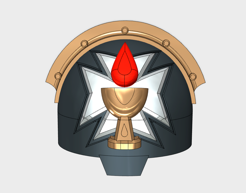 10x Blood Templars - T:10b Indomitus Prime Pad