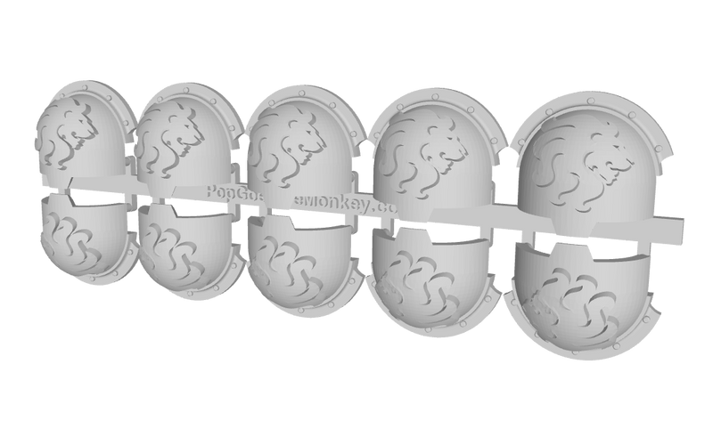 10x Celestial Lions (R)- T:10b Indomitus Prime Pads