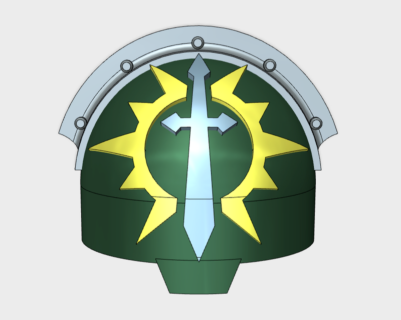 10x Consecrated Blades - 10th Ed. Terminator Ridged Pads